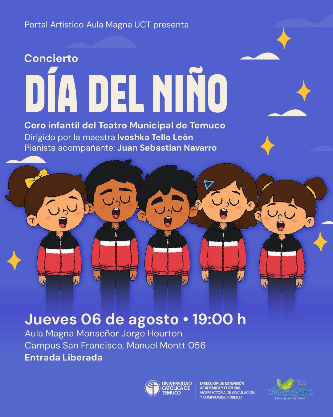 Concierto de Coro Infantil del Teatro Municipal de Temuco