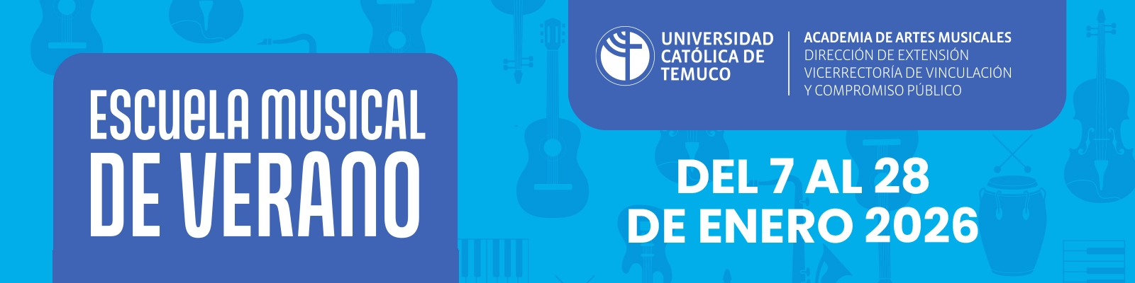 Talleres musicales de verano en Temuco