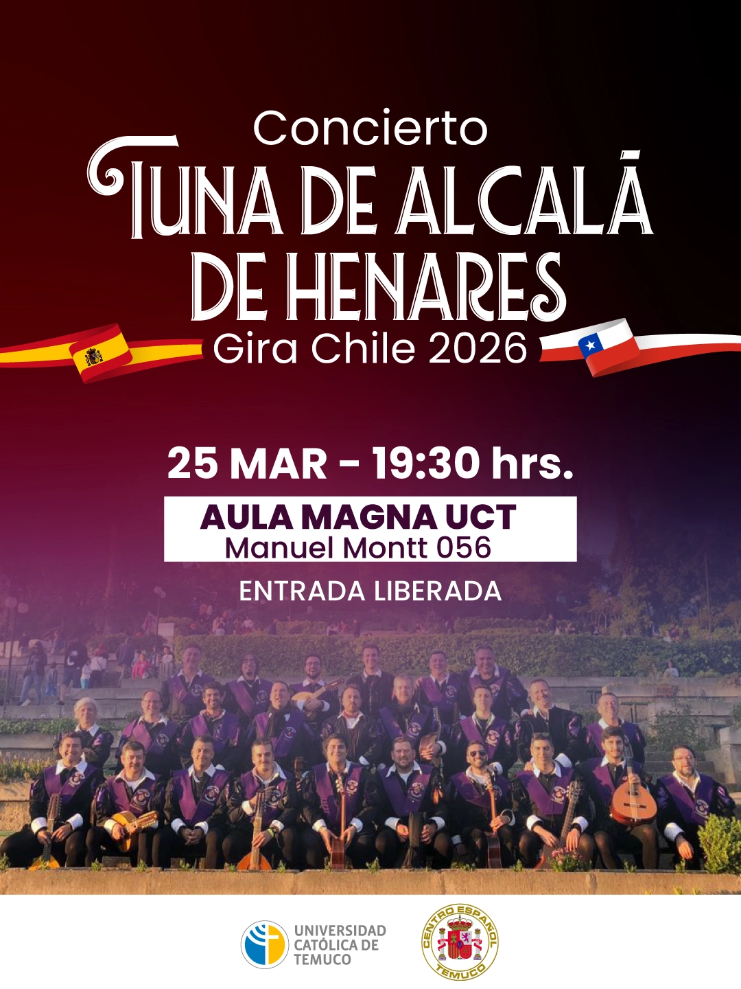 concierto Tuna de Alcalá de Henares