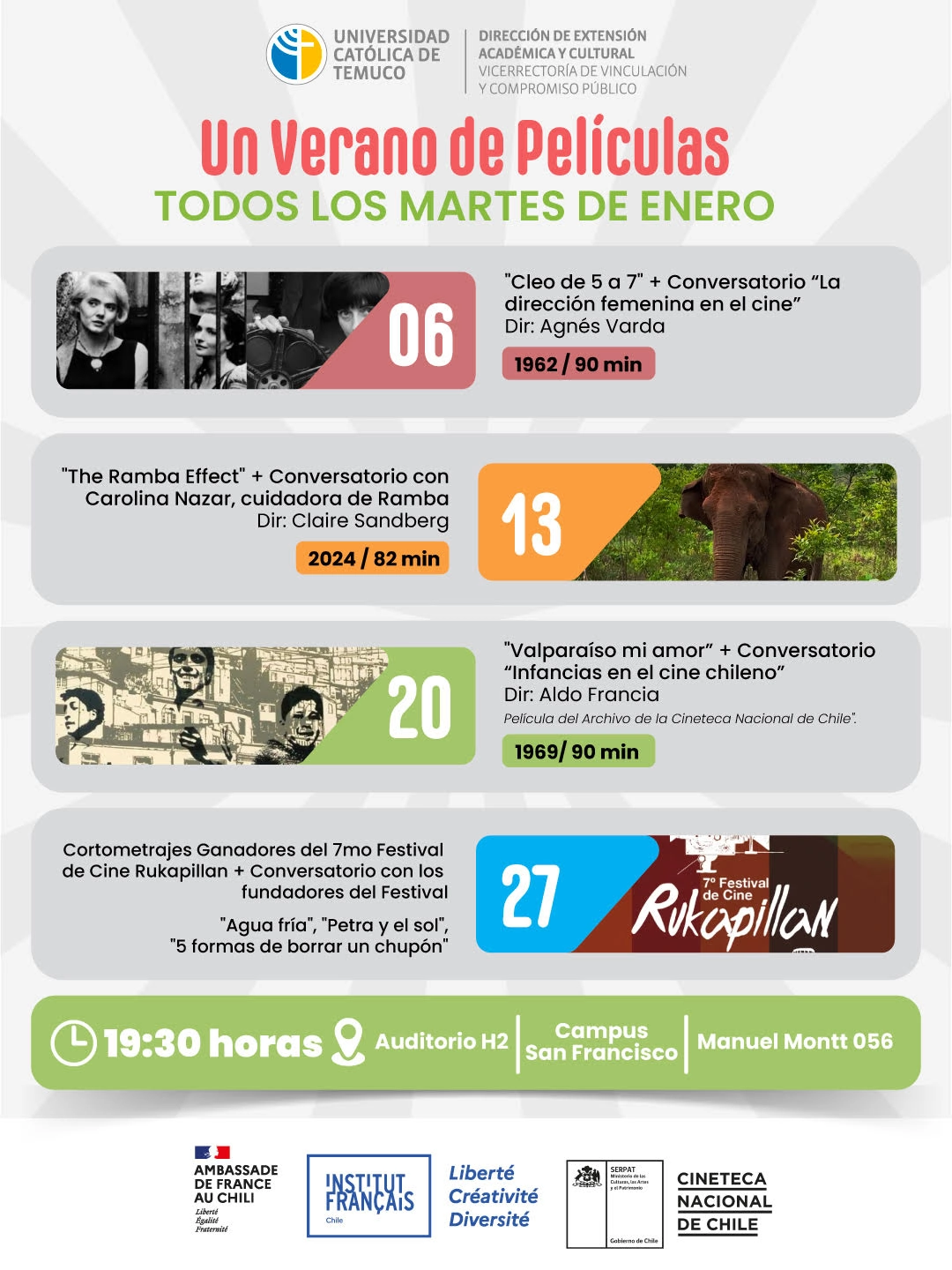 Ciclo de cine Temuco