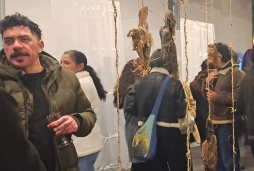 Imagen de la inauguración en Sala de Exposiciones Campus San Francisco